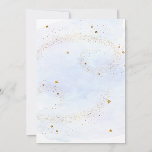 Houston We hebben een padvinder Baby shower Kaart (Achterkant)