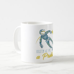Houston We hebben een probleem Koffiemok