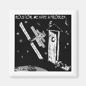 Houston, we hebben een probleem magneet (Voorkant)