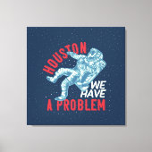 Houston We hebben een probleem stretched canvas pr (Voorkant)