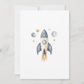 Houston We hebben een Son Astronaut Space Baby sho Kaart (Achterkant)