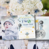 Houston We hebben een twee jaar oude ruimtevaarder Kaart