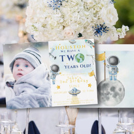 Houston We hebben een twee jaar oude ruimtevaarder Kaart