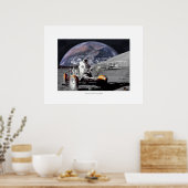 Houston We vonden hem Poster (Keuken)