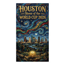 Houston Wereldbeker 2026 Nacht Reflectie Voetbal