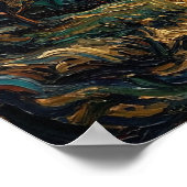  Houston World Cup 2026 Night Reflection Soccer Poster (Hoek)