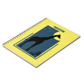 Houston Zoo  Giraffe Notitieboek (Linkerzijde)