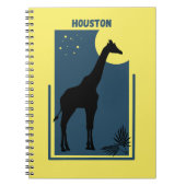 Houston Zoo  Giraffe Notitieboek (Voorkant)