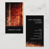 Hout 11 ・ Elegant Visitekaartje (Voorkant / Achterkant)