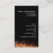 Hout 11 ・ Elegant Visitekaartje (Achterkant)