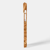 Hout - 3D White Tail Buck Deer Case-Mate iPhone Case (Achterkant / Links)