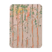 Hout 8a Flexibele fotomagneet Magneet (Verticaal)