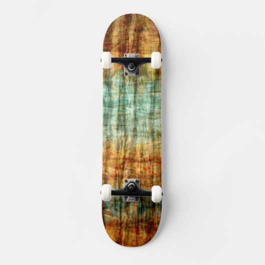 hout Abstract art. 2 Skateboard (Voorkant)
