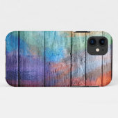 Hout Acrylverf Case-Mate iPhone Case (Achterkant (horizontaal))