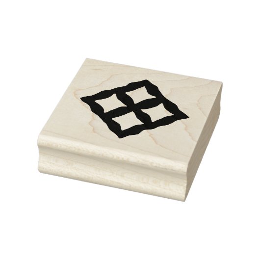 Hout Adinkra (Gemeenschap) Rubber Stamp Rubberstempel (Stempel)
