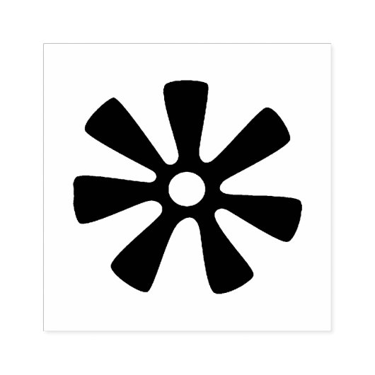 Hout Adinkra (Wijsheid) Rubber Stamp Rubberstempel (Afrduk)