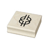 Hout Adinkra (Wijsheid) Rubber Stamp Rubberstempel (Stempel)