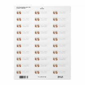 Hout Adres Label Bergen Herfst Landelijk (Full Sheet)