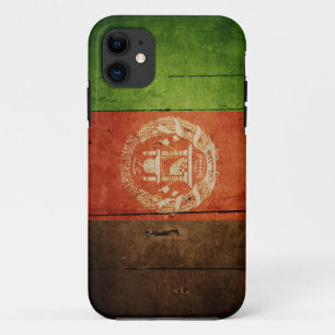 Hout Afghanistan Flag; Afghaans Case-Mate iPhone Case