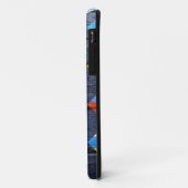 Hout aztec chevron zigzagpatroon #8 Case-Mate iPhone case (Achterkant/links)