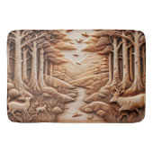 Hout Badmat (Voorkant)