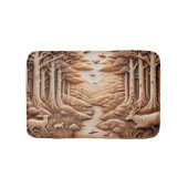 Hout Badmat (Voorkant)