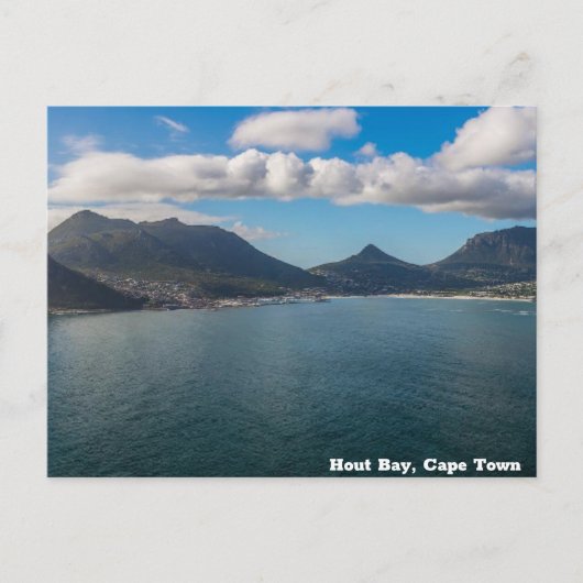 Hout Bay, Kaapstad Briefkaart (Voorkant)