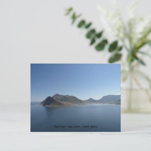 Hout bay - Kaapstad - Zuid-Afrika Briefkaart (Staand voorkant)