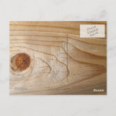 Hout Briefkaart (Achterkant)