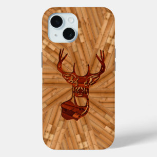 Hout - Buck Herten Mount iPhone 15 Case