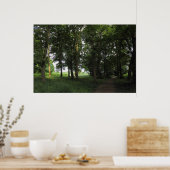 Hout, Bute Park Cardiff Poster (Keuken)