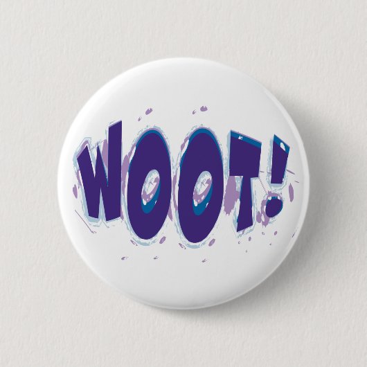 HOUT! Button (Voorkant)