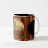 Hout Chinese Ram Year Zodiac Birthday Mok (Voorkant rechts)