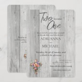 Hout Christelijk Twee Worden Eén Kaart (Voorkant / Achterkant)