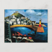 Hout - De haven Briefkaart (Voorkant)