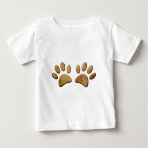 Hout Dog Paw Print