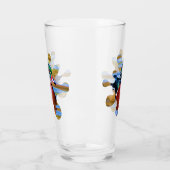 Hout Duck Drink bril, Duck Hunting Glas (Links)
