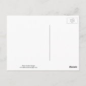 Hout Duck in een vijver Briefkaart (Achterkant)