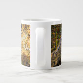 Hout Duck in Flight Grote Koffiekop (Achterkant)