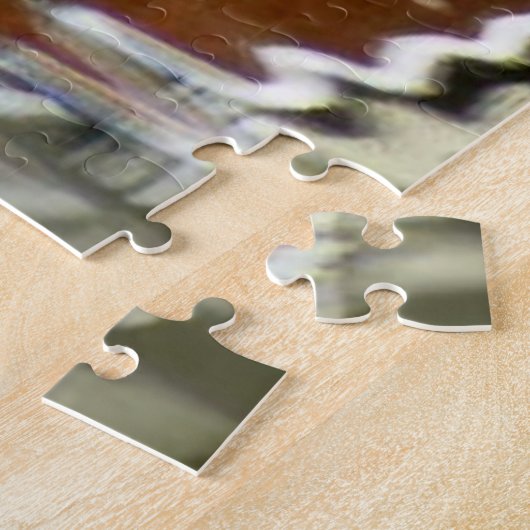 Hout Duck on Water Legpuzzel (Zijkant)