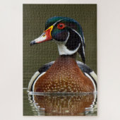 Hout Duck on Water Legpuzzel (Verticaal)