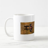 Hout Duck op Golden Lake Koffiemok (Links)