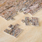 Hout Duck op grvel Legpuzzel (Zijkant)