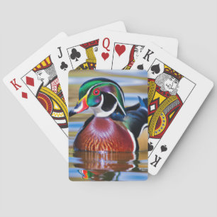 Hout Duck-spelkaarten, Duck Hunting-speelkaart Pokerkaarten