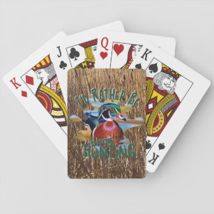 Hout Duck-spelkaarten, Duck Hunting-speelkaart Pokerkaarten