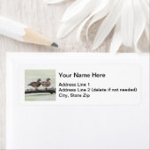 Hout Ducks Etiket (Insitu)