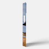 Hout eend mannetje staand op roodwangschildpad Case-Mate iPhone case (Achterkant / Rechts)