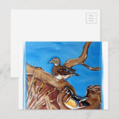 HOUT EENDEN BRIEFKAART (Voorkant / Achterkant)