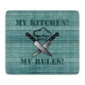 Hout-effect Kitchen Snijplank (Voorkant)