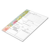  hout en hout "Voor mij" 5 plus 1 succes Notitieblok (Schuin)